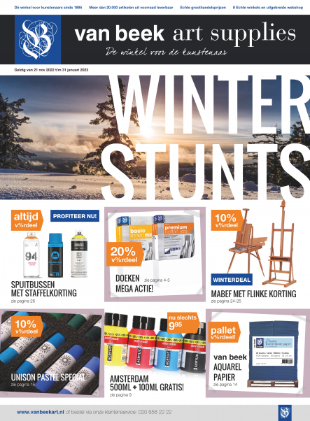 Folder van Van Beek Art Supplies